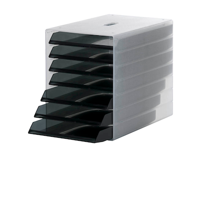 Artikelbild 5 für DURABLE Schubladenbox IDEALBOX dunkelgrau 1712000050, DIN A4 mit 7 Schubladen, Artikelnummer 535613