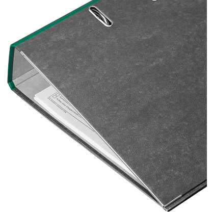 Artikelbild 4 für AKTION: 10 LEITZ 1080 Ordner grün marmoriert Karton 8,0 cm DIN A4, Artikelnummer 653828