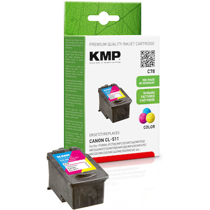 Artikelbild 20 für KMP C78 color Druckkopf kompatibel zu Canon CL-511, Artikelnummer 634618