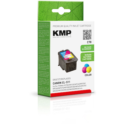 Artikelbild 2 für KMP C78 color Druckkopf kompatibel zu Canon CL-511, Artikelnummer 634618
