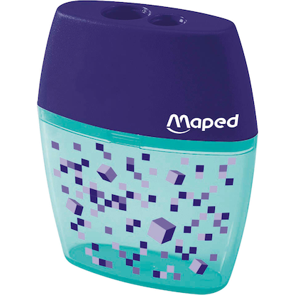 Artikelbild 5 für maped Dosenspitzer doppelt PIXEL PARTY lila, Artikelnummer 260218