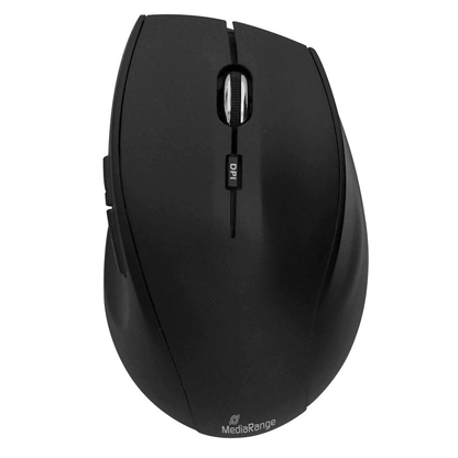 Artikelbild 2 für MediaRange MROS208 Maus kabellos matt-schwarz, Artikelnummer 312948