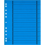 Artikelbild 1 für Wekre Trennblätter DIN A4 1-10 blau, 190 g/qm, 50 St., Artikelnummer 305990
