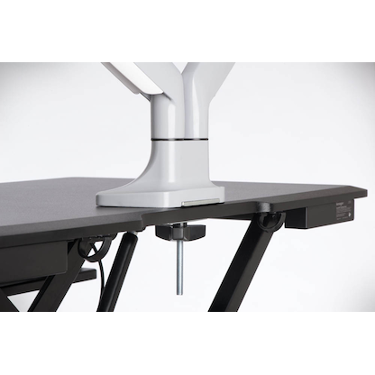 Artikelbild 11 für Kensington Monitor-Halterung SmartFit One-Touch K55471EU grau für 2 Monitore, Tischklemme, Tischbohrung, Artikelnummer 874300