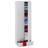 Artikelbild 1 für VCM my office Aktenschrank Vandol, 912196 weiß 4 Fachböden 70,0 x 40,0 x 198,0 cm, Artikelnummer 348314