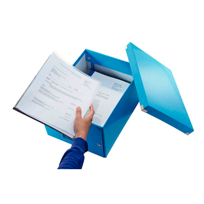 Artikelbild 5 für AKTION: LEITZ Click & Store Aufbewahrungsbox 16,7 l blau 28,1 x 36,9 x 20,0 cm mit Prämie nach Registrierung, Artikelnummer 127340