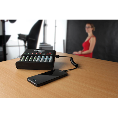 Artikelbild 7 für ANSMANN Powerline 8 Akku-Ladegerät, Artikelnummer 224461