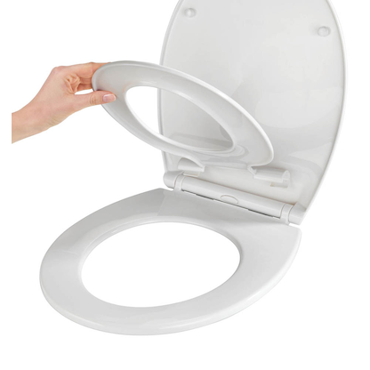 Artikelbild 3 für WENKO WC-Sitz mit Absenkautomatik Syros Family weiß, Artikelnummer 812954