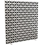 Artikelbild 1 für PAPERFLOW Trennwand easyScreen Black & White, 60579 bunt 160,0 x 173,4 cm, 1 St., Artikelnummer 206017