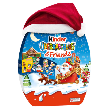Artikelbild 2 für kinder Überraschung & Friends Adventskalender Schokolade 29 St./370,0 g, Artikelnummer 384218