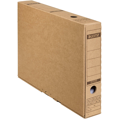 Artikelbild 9 für 25 LEITZ Archivboxen braun 7,0 x 43,5 x 32,5 cm, Artikelnummer 514929