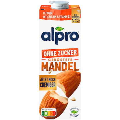 Artikelbild 2 für alpro® OHNE ZUCKER Mandeldrink 8x 1,0 l, Artikelnummer 873541
