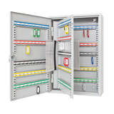 Artikelbild 1 für WEDO Schlüsselkasten grau mit 150 Haken Sicherheitsschloss, Artikelnummer 577705