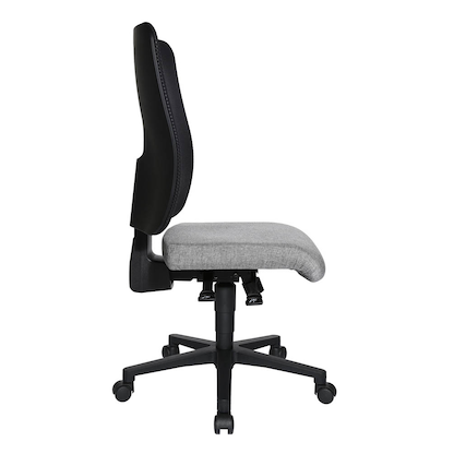 Artikelbild 4 für Topstar Bürostuhl Open X (N), OX1000 G230 Stoff grau, Gestell schwarz, Artikelnummer 683800