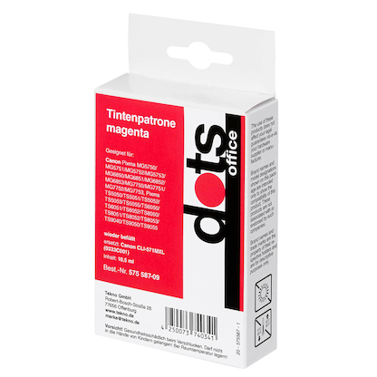 Artikelbild 4 für dots magenta Druckerpatrone kompatibel zu Canon CLI-571 XL M, Artikelnummer 575587