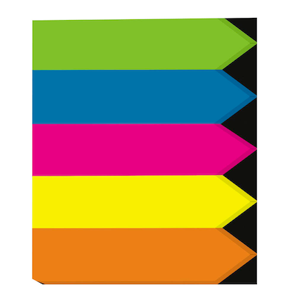 Artikelbild 21 für SIGEL TRANSPARENT Haftmarker farbsortiert 5x 40 Streifen, Artikelnummer 823997