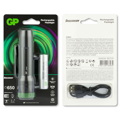 Artikelbild 8 für GP CR41 LED Taschenlampe schwarz 13,5 cm, Artikelnummer 302747