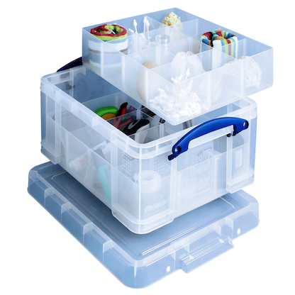 Artikelbild 5 für Really Useful Box Aufbewahrungsbox 21,0 l transparent 45,0 x 35,0 x 20,0 cm, Artikelnummer 156315