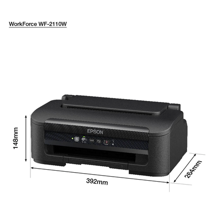 Artikelbild 2 für AKTION: EPSON WorkForce WF-2110W Tintenstrahldrucker schwarz mit 25 Euro CashBack, Artikelnummer 952251