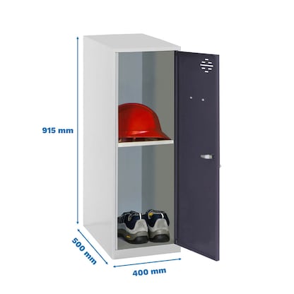 Artikelbild 2 für Simonrack Spind SIMONLOCKER DISM anthrazit, grau 8425437119217, 1 Schließfach 40,0 x 50,0 x 91,5 cm, Artikelnummer 355638