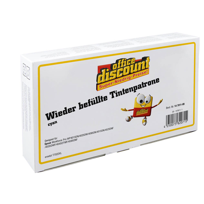 Artikelbild 3 für office discount cyan Druckerpatrone kompatibel zu EPSON T7022XL, Artikelnummer 147811