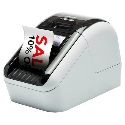 Artikelbild 16 für brother QL-820NWBc Etikettendrucker weiß, schwarz, Artikelnummer 800702