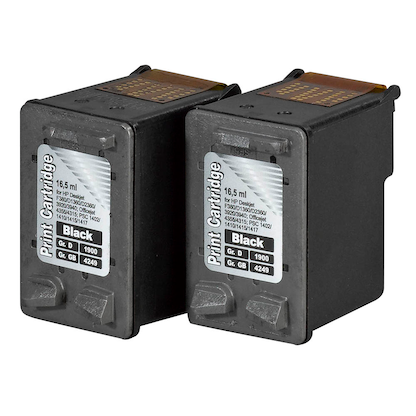 Artikelbild 3 für office discount schwarz Druckerpatronen kompatibel zu HP 21 (C9351AE), Artikelnummer 506444