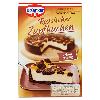Artikelbild 3 für Dr. Oetker Russicher Zupfkuchen Backmischung 670,0 g, Artikelnummer 195574