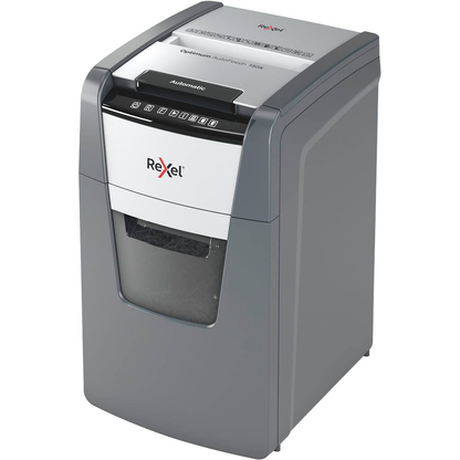 Artikelbild 3 für AKTION: Rexel Optimum AutoFeed+150X Aktenvernichter mit Partikelschnitt P-4, 4 x 28 mm, bis 150 Blatt, schwarz mit 40 Euro CashBack, Artikelnummer 267514