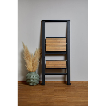 Artikelbild 9 für WENKO Klapptritt schwarz 2 Stufen, H: 94,0 cm, Artikelnummer 531097