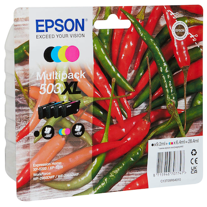 Artikelbild 2 für EPSON 503XL/T09R64 schwarz, cyan, magenta, gelb Druckerpatronen, 4er-Set, Artikelnummer 781084