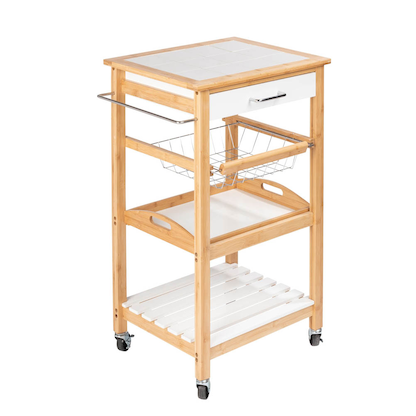 Artikelbild 24 für WENKO Servierwagen Finja Bambus 49,0 x 38,0 x 81,0 cm, Artikelnummer 810873