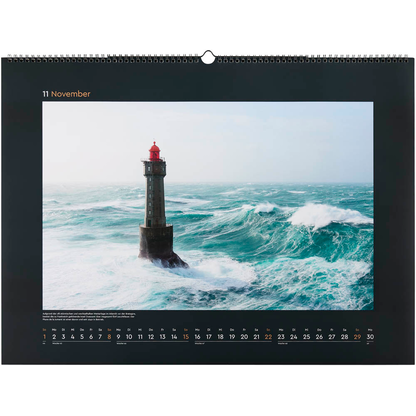 Artikelbild 12 für KUNTH Monats-Wandkalender Leuchttürme 2026, Artikelnummer 575919