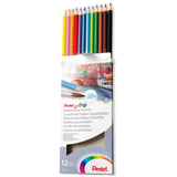 Artikelbild 1 für Pentel Arts Aquarellstifte farbsortiert, 1 Set, Artikelnummer 871280