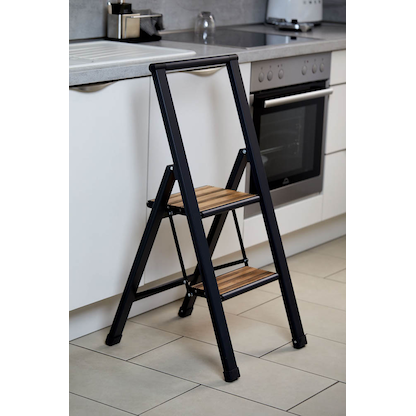 Artikelbild 10 für WENKO Klapptritt schwarz 2 Stufen, H: 94,0 cm, Artikelnummer 531097