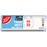 Artikelbild 1 für GUT&GÜNSTIG Müllbeutel 50,0 l transparent, 20 St., Artikelnummer 987887