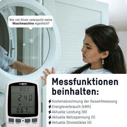 Artikelbild 5 für ANSMANN APM 2 Energiekostenmessgerät, Artikelnummer 105793