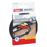 Artikelbild 1 für tesa Klettband schwarz, Artikelnummer 385284