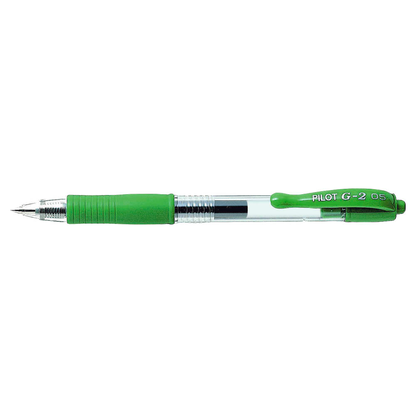 Artikelbild für PILOT G2 Gelschreiber grün/transparent 0,3 mm, Schreibfarbe: grün, 1 St., Artikelnummer 547414