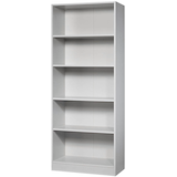 Artikelbild 1 für HAMMERBACHER Aktenregal 6000 lichtgrau 80,0 x 40,0 x 200,4 cm, Artikelnummer 858819