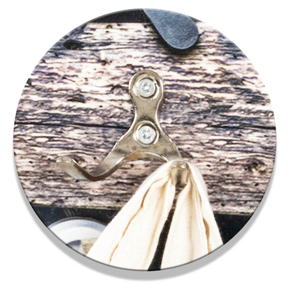 Artikelbild 3 für HAKU Möbel Wandgarderobe 17852 Motiv Holz 5 Haken 50,0 x 20,0 cm, Artikelnummer 551331