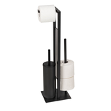 Artikelbild 1 für WENKO WC-Garnitur Rivalta schwarz Metall, Artikelnummer 814774