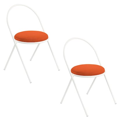 Artikelbild 1 für 2 meet powered by PAPERFLOW Besucherstühle SATURNE CHSATX2SC.13.27 rost Kunstleder, Artikelnummer 230439