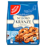 Artikelbild 1 für GUT&GÜNSTIG Schokokränze Kekse 250,0 g, Artikelnummer 988574