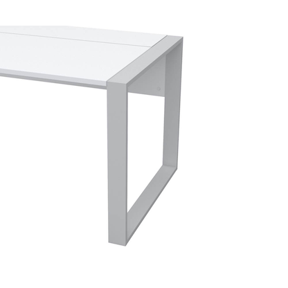 Artikelbild 8 für röhr direct.office Schreibtisch weiß rechteckig, Kufen-Gestell weiß 120,0 x 80,0 cm, Artikelnummer 460802