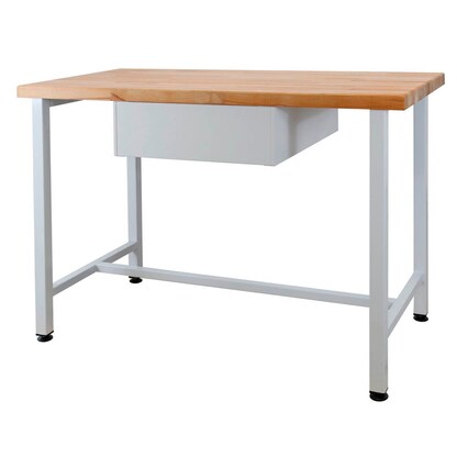 Artikelbild 2 für ADB Werkbank lichtgrau, anthrazitgrau 1 Schublade 120,0 x 60,0 x 84,0 cm, Artikelnummer 204939