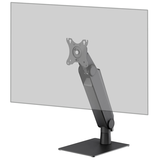 Artikelbild 1 für goobay Monitor-Halterung 70821 schwarz für 1 Monitor, Tischständer, Artikelnummer 656149