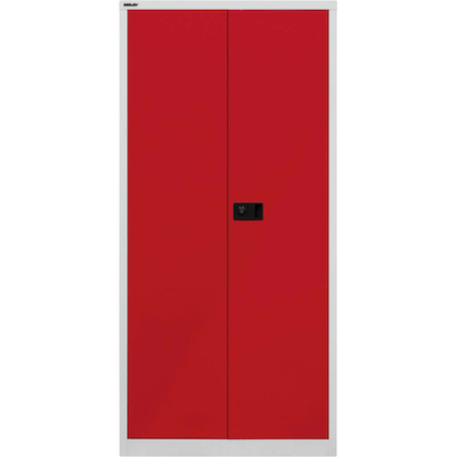 Artikelbild 6 für AKTION: 3 BISLEY Stahlschränke Universal E782A04506P3 lichtgrau, kardinalrot 91,4 x 40,0 x 195,0 cm, aufgebaut, Artikelnummer 102687