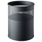 Artikelbild 1 für helit Papierkorb 15,0 l schwarz, Artikelnummer 629303