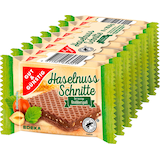 Artikelbild 1 für GUT&GÜNSTIG Haselnuss-Schnitte 8 St., Artikelnummer 989842